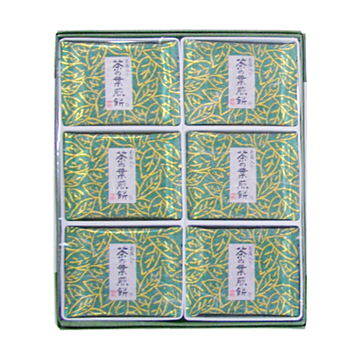 茶の葉煎餅　2枚×24袋　ＴＳＦ